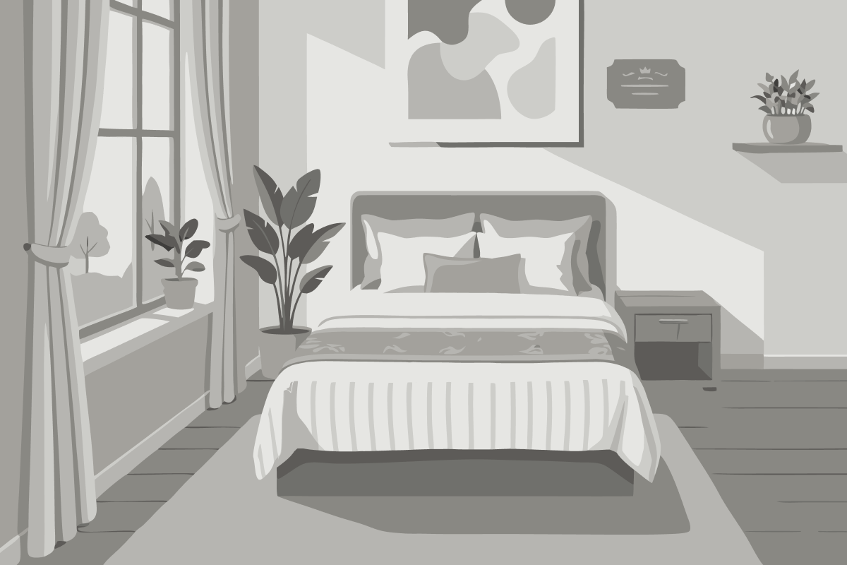 Green Double Room
